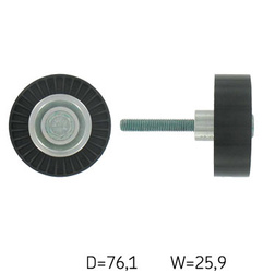 SKF Rolka Paska Wielorowkowego VKM31044 do VW 1.4/1.6 16V / Audi A3, VW Golf V, Polo, Jetta