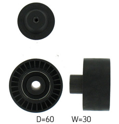 SKF ROLKA PASKA WIELOROWKOWEGO VKM33044 FORD (FUSION 02-, PEUGEOT 206, 307 01- KOŁO NAPINACZA)