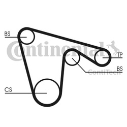 CONTITECH PASEK BALANSU ALFA 145/6/156
