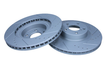 MAXGEAR TARCZA HAMULCOWA SUBARU OUTBACK/IMPREZA/FORESTER PRZÓD NAWIERCANA I NACINANA, Z POWŁOKĄ ANTYKOROZYJNĄ 03-/08- 19-1255SPORT