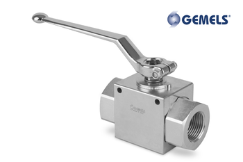 Zawór kulowy odcinający 2-drogowy 1.1/2" BSP DN25 350Bar GE2GGR73011A000 - Gemels