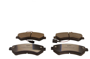 QUARO Klocki hamulcowe Przód FIAT DUCATO/BOXER/JUMPER 06- 16 cali 2 czujniki Silver Ceramic QP4930C