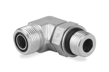 Przyłączka kolankowa z przeciwnakrętką 1 1/16” UNF-1 3/16” ORFS 6200-12-14 - IMM / Interpump