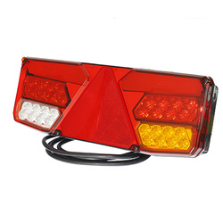 WAŚ LAMPA TYLNA ZESPOLONA DIODOWA PRAWA Z PRZEWODEM, 12/24V W137DP