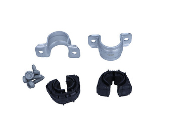 FEBI Zestaw naprawczy stabilizatora FE39648 VW tył A3/Leon/Octavia/Golf V/VI (kpl gumy+obejmy+śruby, drążek 20,7mm)