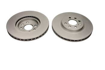 QUARO TARCZA HAMULCOWA OPEL PRZÓD MERIVA Z POWŁOKĄ ANTYKOROZYJNĄ