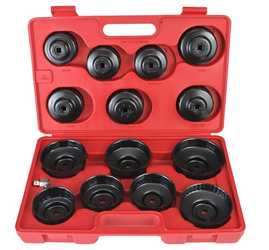 ROOKS KLUCZE DO FILTRA OLEJU 15 SZT KIELICHOWE