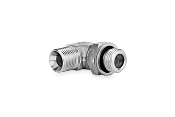 Przyłączka kolankowa z przeciwnakrętką 1/2” BSP-3/4” BSP 305408 - CAST