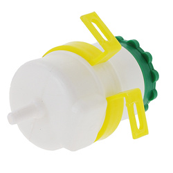 Zbiorniczek Płynu Hamulcowego C-360, C-385, Okrągły, Wyjście w Dół 0050426100