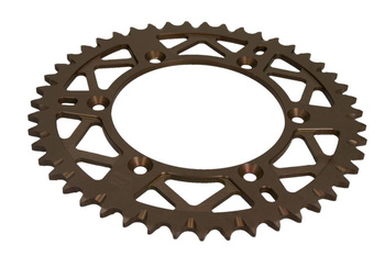 AFAM ZĘBATKA NAPĘDZANA TYŁ MOTO ALUMINIOWA ANODOWANA GUN METAL