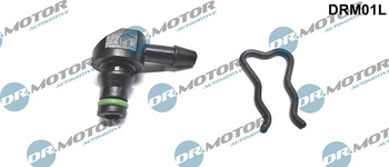 DR. MOTOR Króciec przewodu przelewowego Typu L BOSCH DRM01L