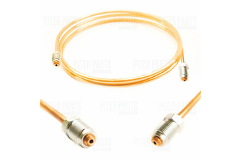 PITER PARTS Przewód hamulcowy PPH100 B-B Miedziany, Długość 1000mm, końcówki Typ B-B (M12x1)