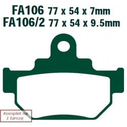EBC KLOCKI HAM. MOTO. SUZUKI GZ 125 W/X/Y/K1-K9 MARAUDER (98-11)