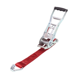 GMP GRZECHOTKA PASA 5T, 0,5M, B=50MM, ERGO CZERWONA, NAPINACZ GMP5T0,5MCGH