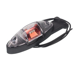 WAŚ LAMPA OBRYSOWA BIAŁO-CZERWONA DIODOWA WISZĄCA, LEWA, 12/24V W105LII