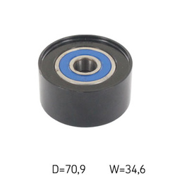 SKF Rolka Prowadząca Paska Wielorowkowego VKM64005 Mazda 3, 5, 6 2.0, 2.2 (02), 2.0D-2.2D