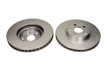 QUARO Tarcza hamulcowa przednia TOYOTA Avensis 03- Z powłoką antykorozyjną QD2949