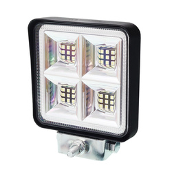 GMP LAMPA ROBOCZA HALOGEN LED, 36 LED KWADRATOWA, 2-RZĘDY GMPLRHL36LK2R