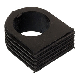 USZCZELKA GUMOWA WTRYSKU SW-400 (KOPYTKO), FI 20MM, 29,5X15X34MM PL233039