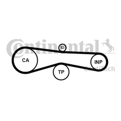 FEBI Łańcuch Rozrządu FE45953 VW A1/A3/A5/A6/OCTAVIA/GOLF VI/PASSAT 1,8TSI/2,0TSI 04-