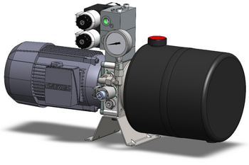 Zasilacz hydrauliczny MH-0,75-3F-H1,2-10S-N2R1-24D