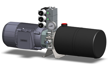 Zasilacz hydrauliczny MH-2,2-3F-H4,2-12S-N3R1-24D