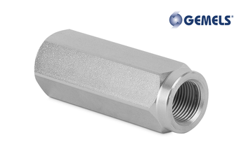 Zawór zwrotny 1/2" BSP 50l./min. 500 Bar grzybek 0,5 Bar GC2GGT350110000 - Gemels