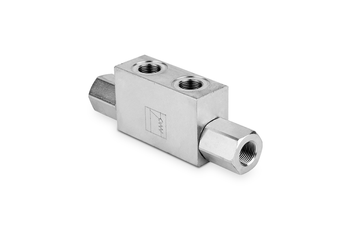 Zawór zwrotny sterowany pojedynczy 1/2” BSP 80l./min. 300 bar VRSE03F - MTC / Walvoil